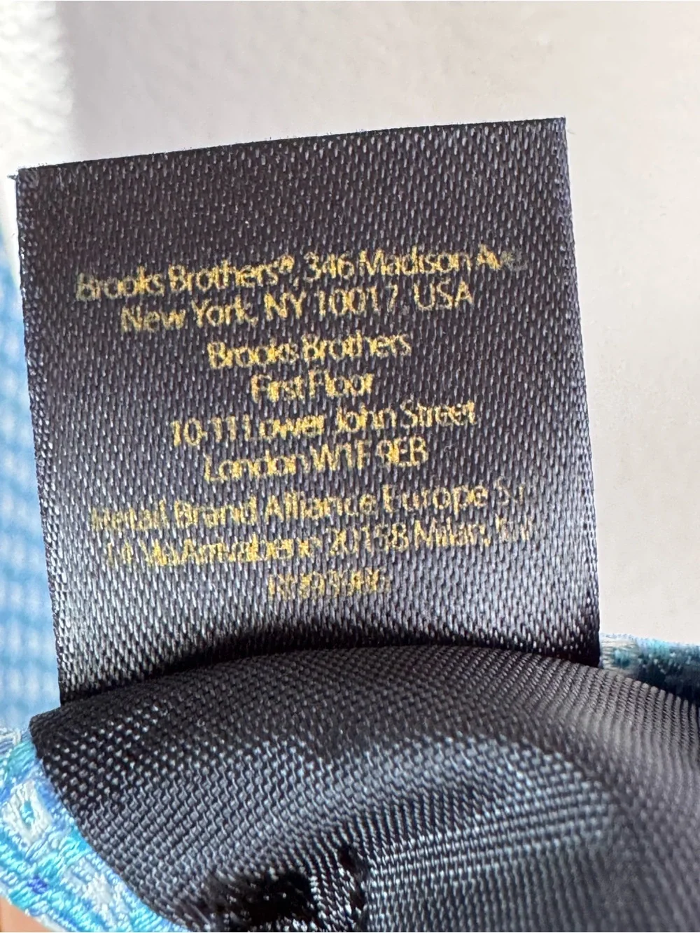 Brooks Brothers neck tie 100%